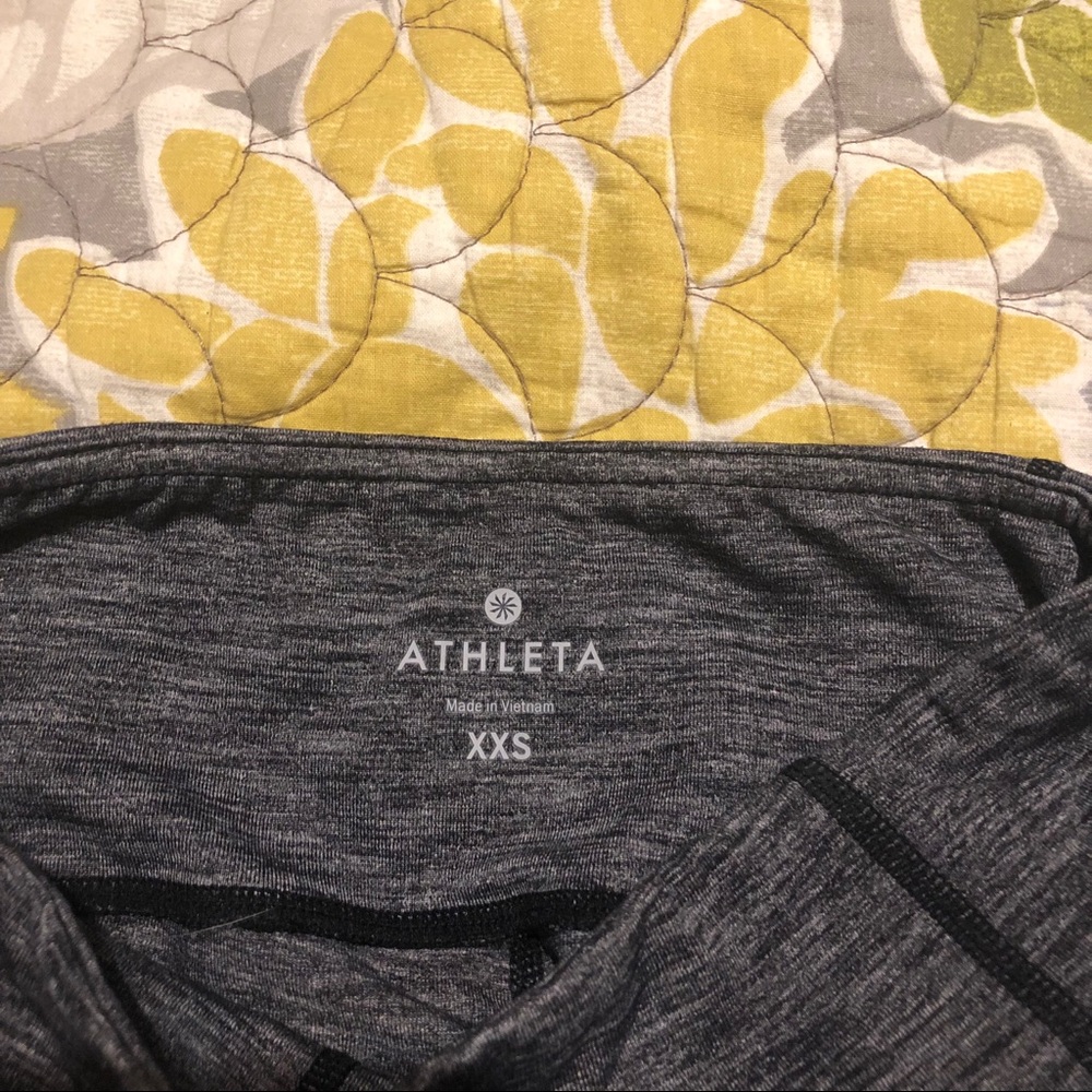 Athleta grey & black leggings - Picture 2 of 8